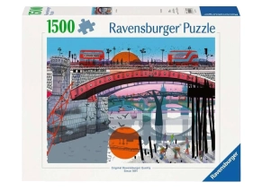 پازل 1500 تکه رونزبرگر Ravensburger طرح من لندن هستم I am London