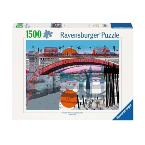 پازل 1500 تکه رونزبرگر Ravensburger طرح من لندن هستم I am London