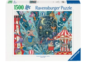 پازل 1500 تکه رونزبرگر Ravensburger طرح به سیرک خوش آمدید Welcome to the Circus