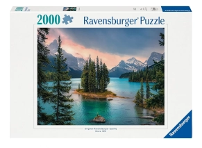 پازل رونزبرگر Ravensburger طرح جزیره روح در کانادا Spirit Island in Canada