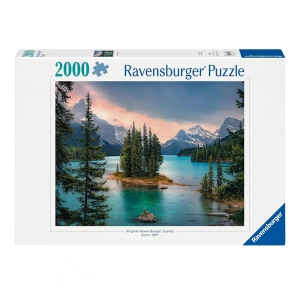 پازل رونزبرگر Ravensburger طرح جزیره روح در کانادا Spirit Island in Canada