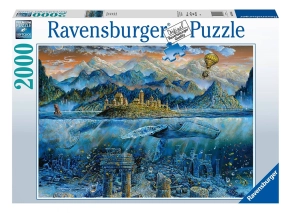 پازل 2000 تکه رونزبرگر Ravensburger طرح نحنگ خرد Wisdom Whale