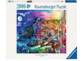 پازل 1500 تکه رونزبرگر Ravensburger طرح سینکو تره رنگانگ Colorful Cinque Terre