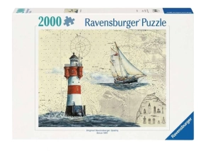 پازل 2000 تکه رونزبرگر Ravensburger طرح فانوس دریایی رمانتیک Romantic Lighthouse