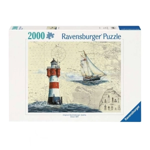 پازل 2000 تکه رونزبرگر Ravensburger طرح فانوس دریایی رمانتیک Romantic Lighthouse