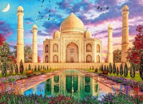 پازل 1500 تکه رونزبرگر Ravensburger طرح تاج محل Taj Mahal