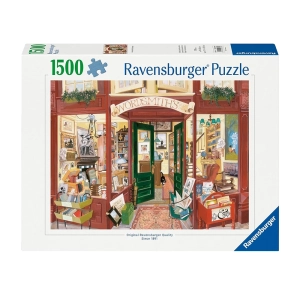 پازل 1500 تکه رونزبرگر Ravensburger طرح کتابفروشی ورد اسمیت Wordsmith's Bookshop