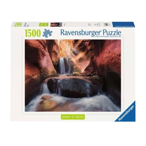 پازل 1500 تکه رونزبرگر Ravensburger طرح آبشار رد کانیون Red Canyon Falls