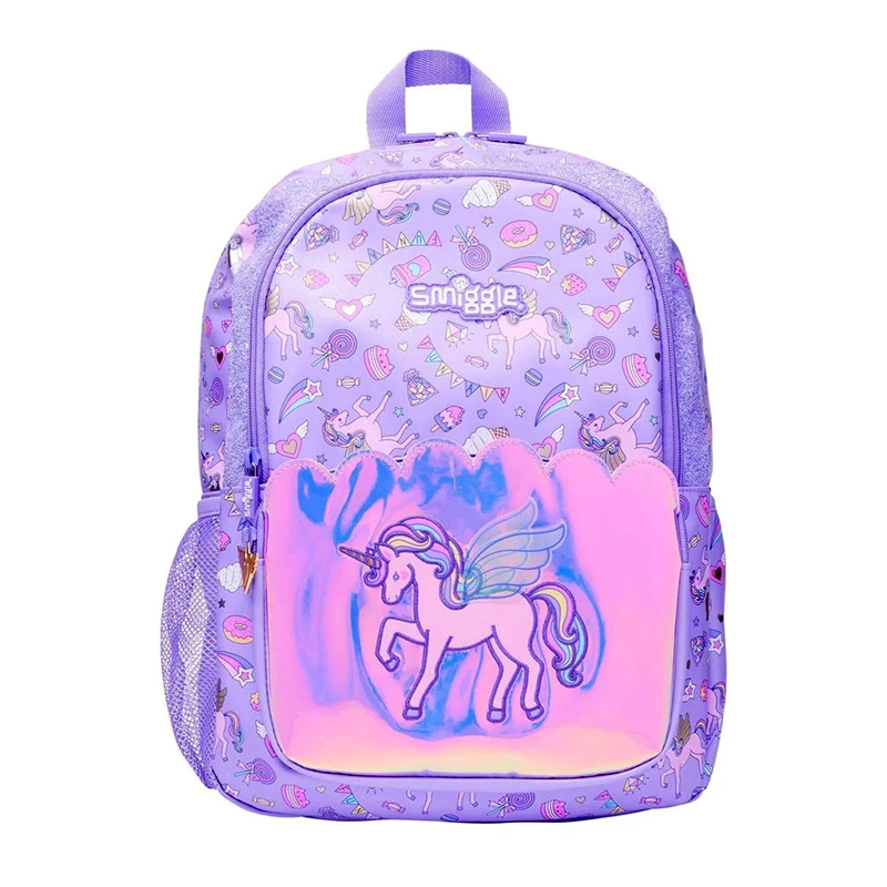 کوله پشتی مدرسه‌ ای اسمیگل smiggle طرح یونی‌کورن