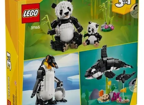لگو کریتور Creator مدل 31165 حیوانات وحشی Wild Animals: Panda Family