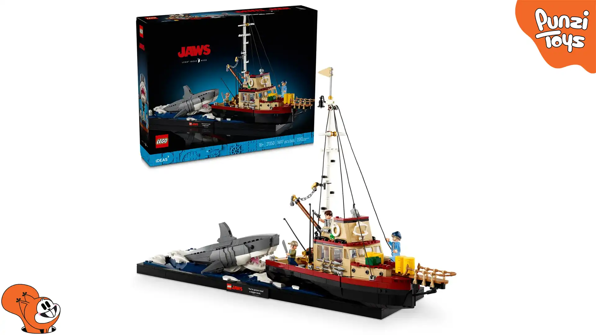 لگو Ideas مدل 21350 آرواره ها Jaws