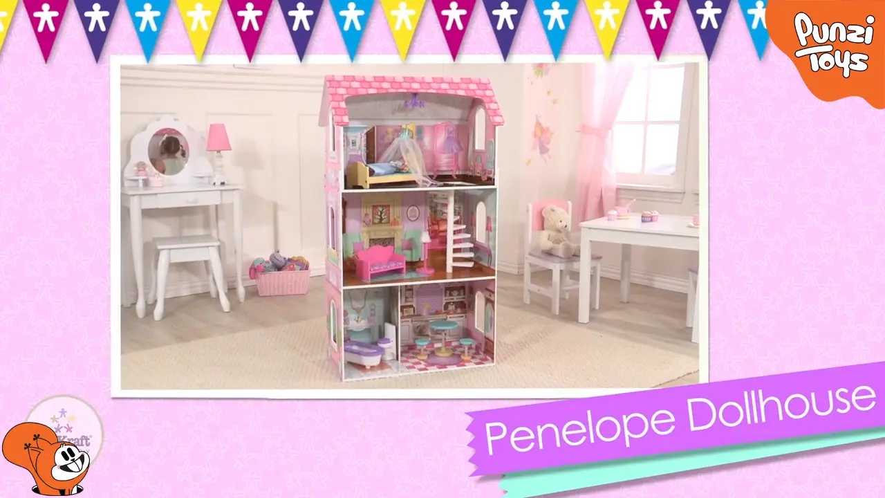 خانه عروسکی Kidkraft مدل Penelope