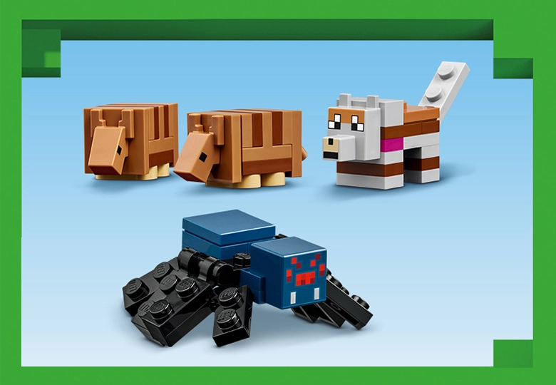 فیگورهای LEGO Minecraft The Armadillo mine expedition