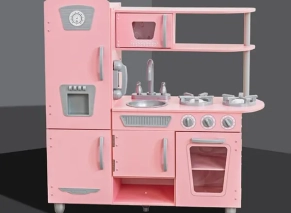 Pink-Vintage-Toy-Kitchen-9