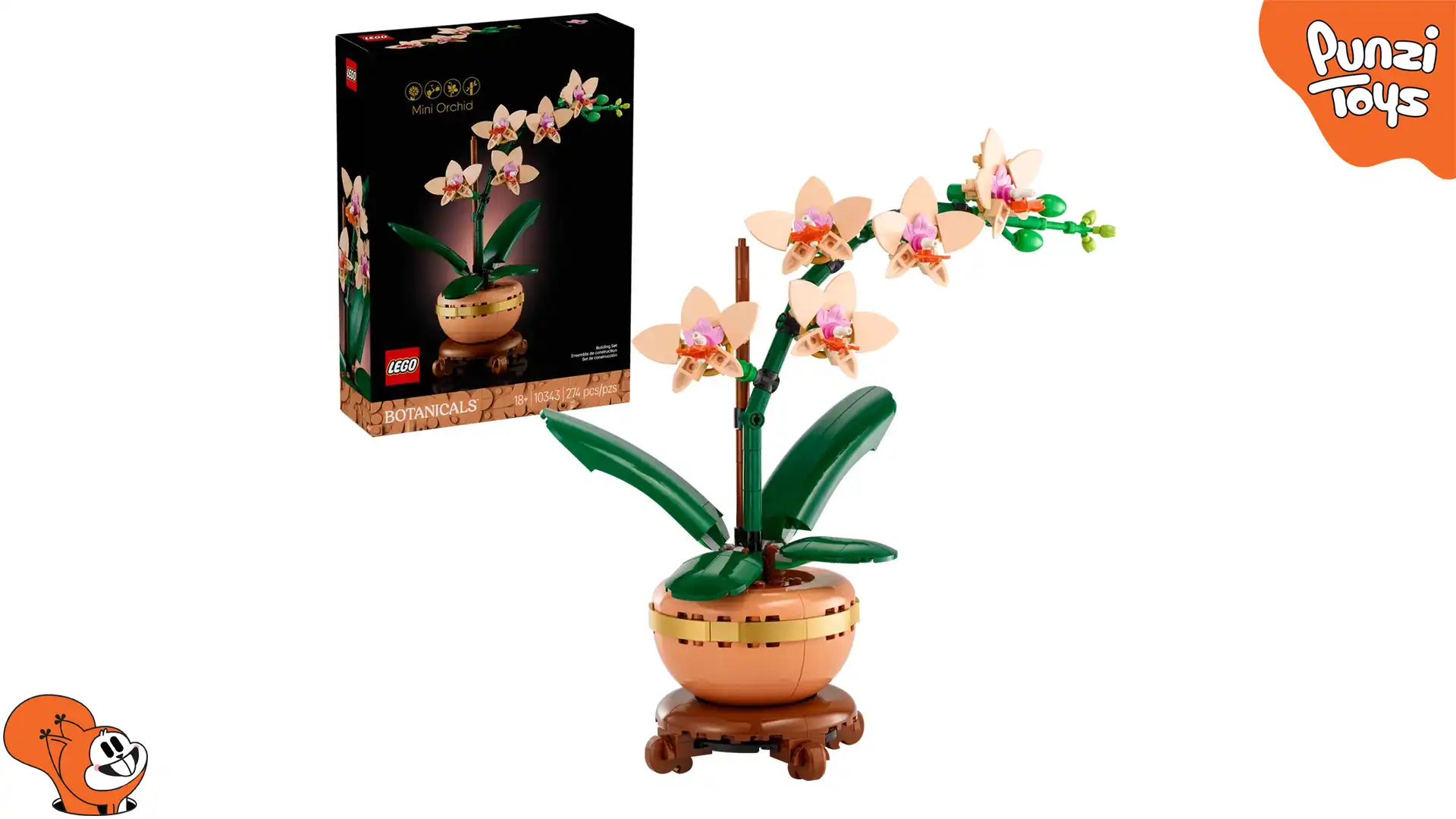 لگو گل مدل 10343 مینی ارکیده Mini Orchid