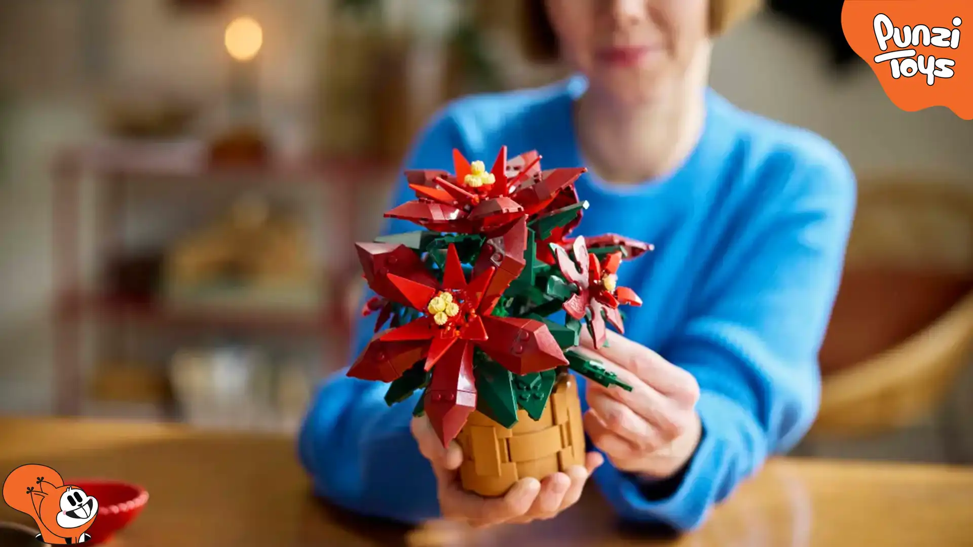 لگو آیکونز مدل 10370 پوینستیا Poinsettia