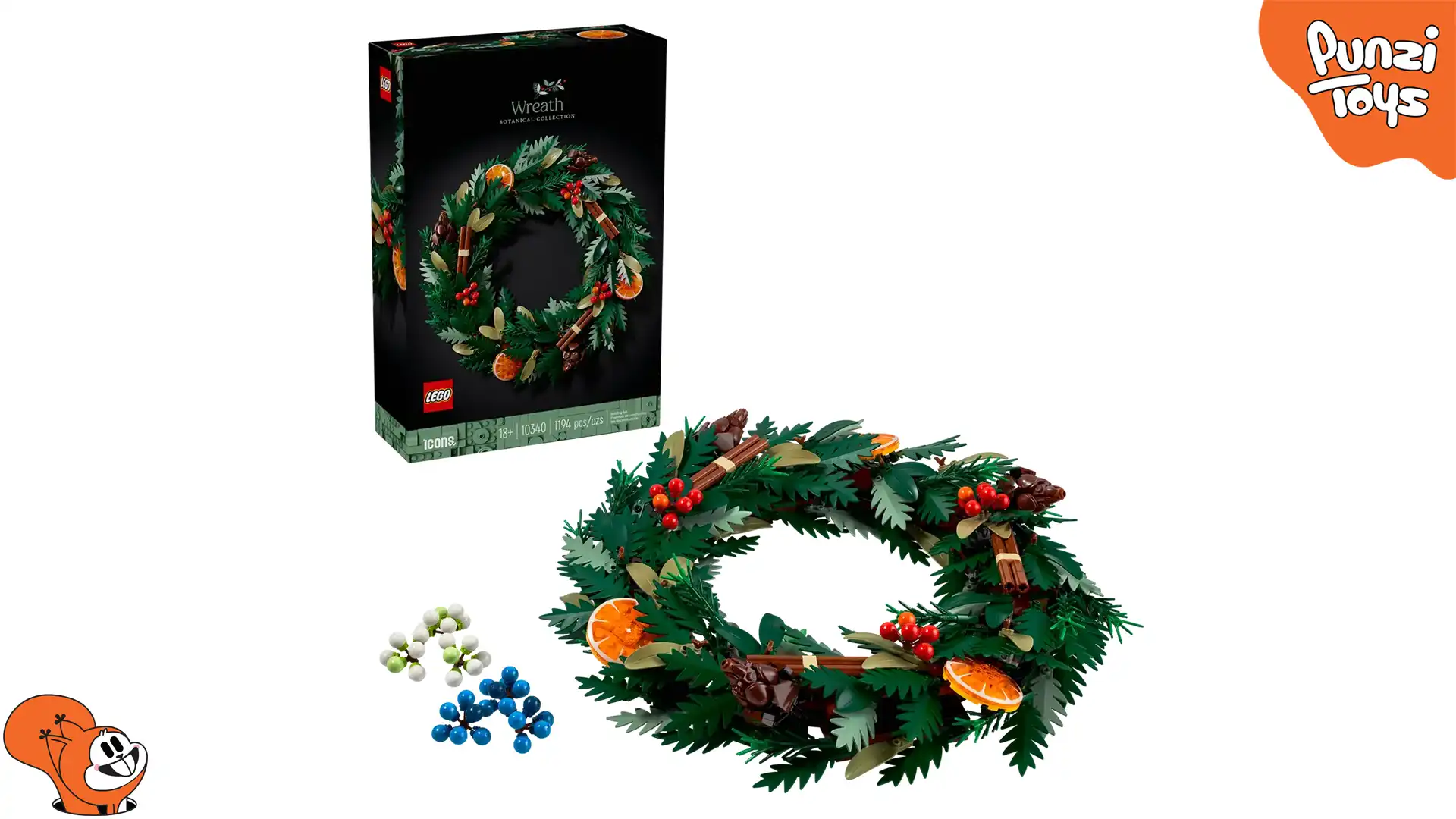 لگو آیکونز مدل 10340 تاج گل Wreath