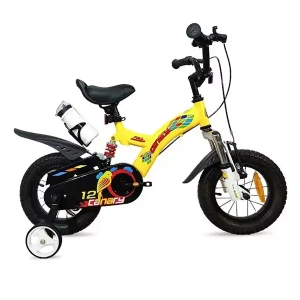 دوچرخه کودک قناری مدل Flying Bear سایز 12 زرد