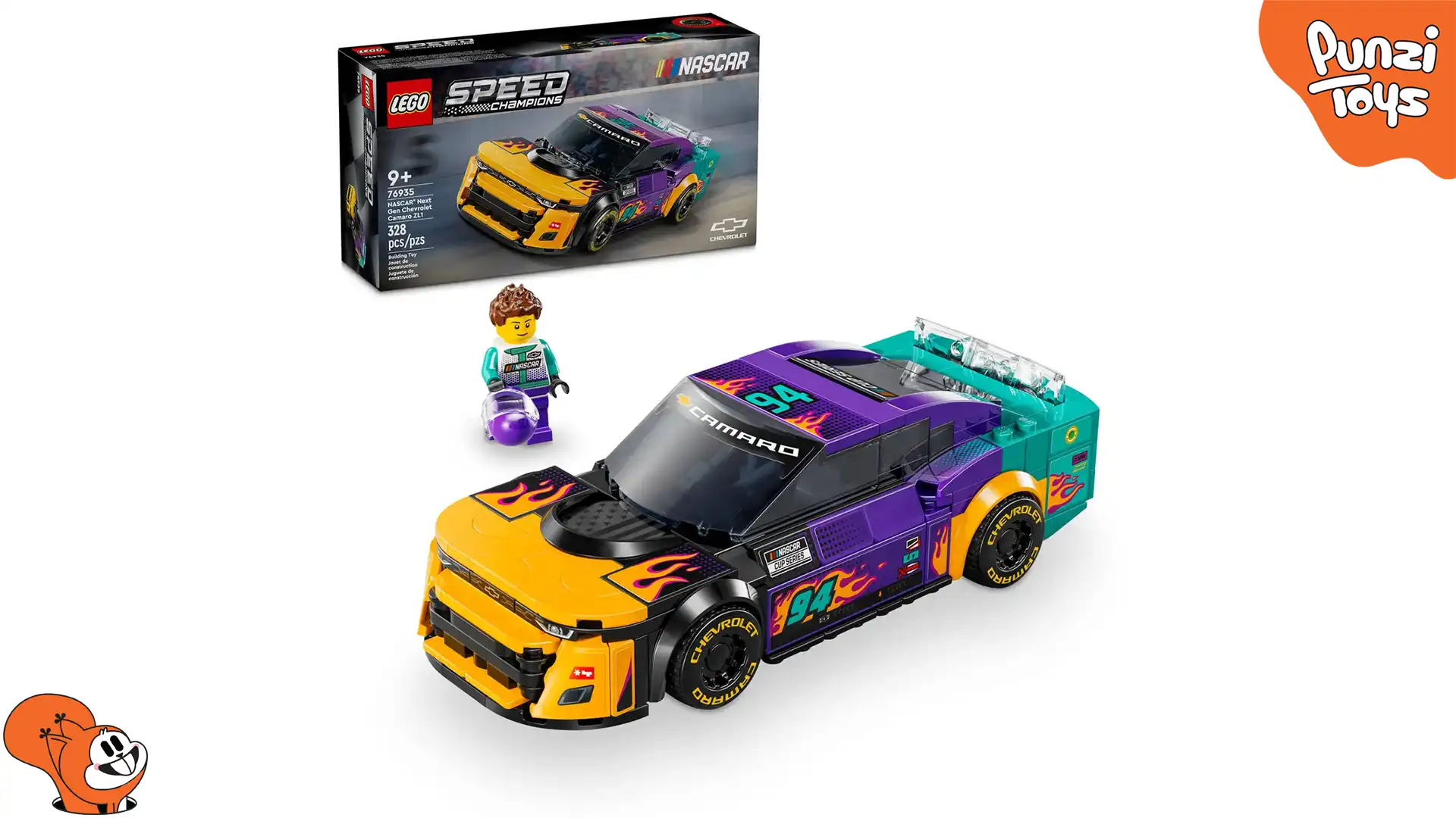 لگو اسپید مدل 76935 شورلت کامارو ZL1