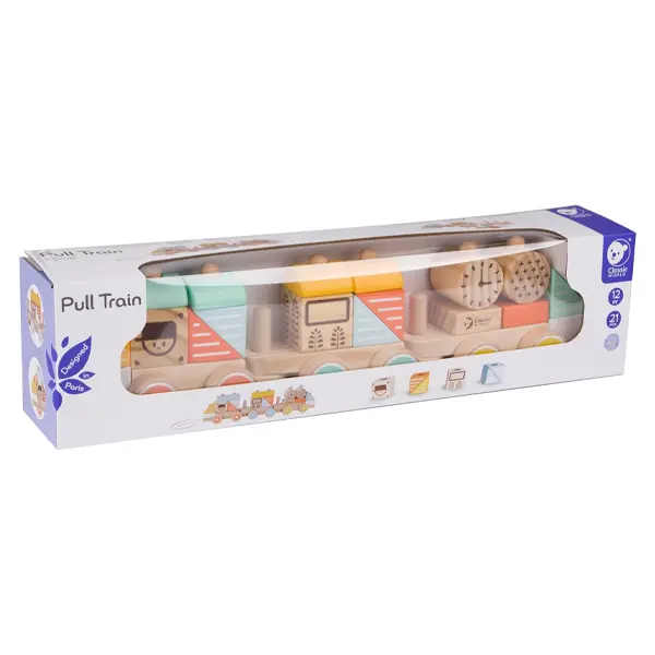 قطار چوبی آموزشی کلاسیک ورد Classic World