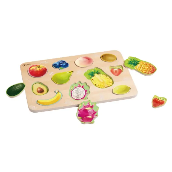 پازل چوبی میوه کلاسیک ورد Classic World