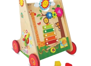 واکر چوبی آموزشی کودک کلاسیک ورد Classic World