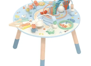 میز چند منظوره چوبی کلاسیک ورد | multi activity table classic world