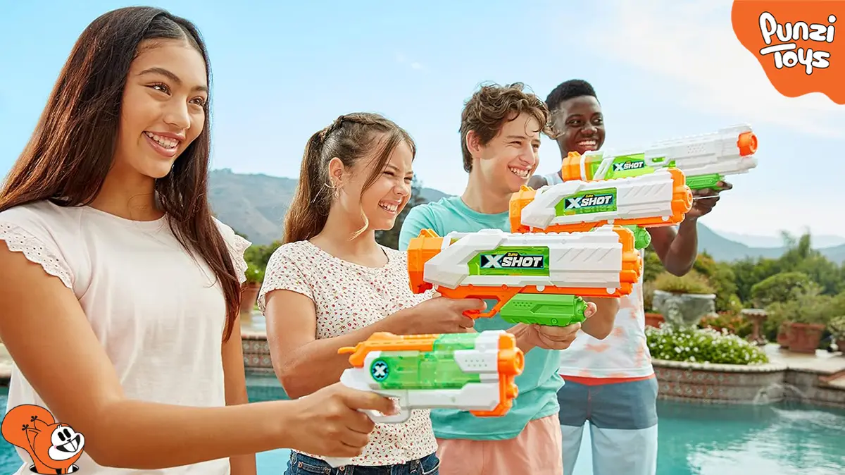 تفنگ آبپاش ایکس شات X-Shot مدل Micro Fast Fill