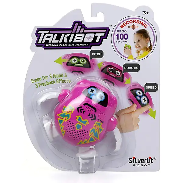 ربات صورتی سخنگو سیلورلیت Silverlit Talkibot