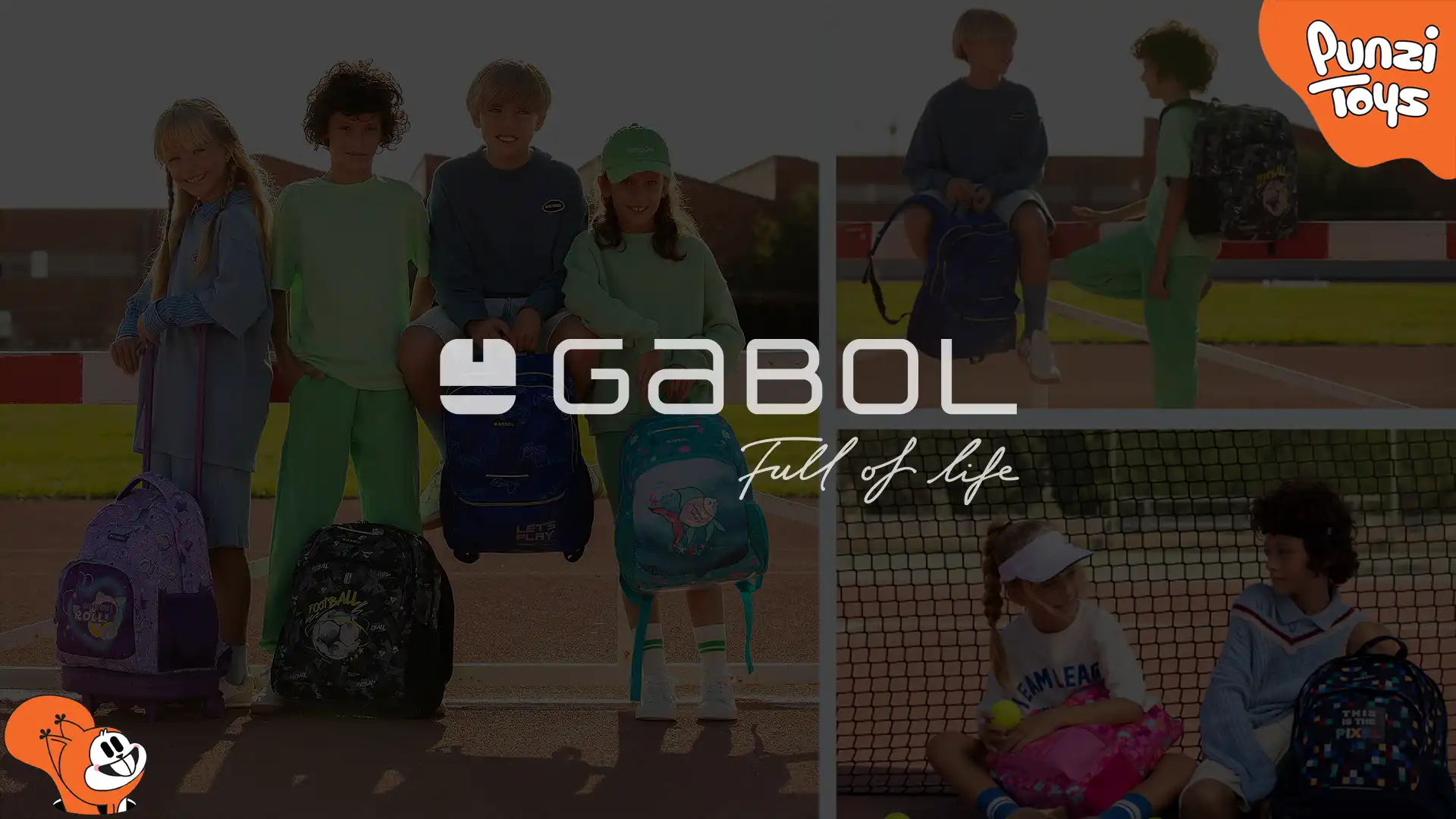 کوله پشتی مهدکودک گابل Gabol مدل Fiori