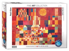 پازل 1000 تکه یوروگرافیکس Eurographics طرح قلعه و خورشید Castle and Sun