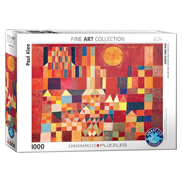 پازل 1000 تکه یوروگرافیکس Eurographics طرح قلعه و خورشید Castle and Sun