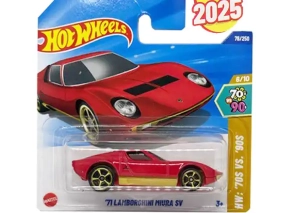 ماشین کلکسیونی فلزی هات ویلز Hot Wheels مدل '71 Lamborghini Miura SV
