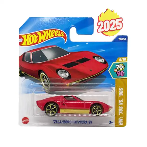 ماشین کلکسیونی فلزی هات ویلز Hot Wheels مدل '71 Lamborghini Miura SV