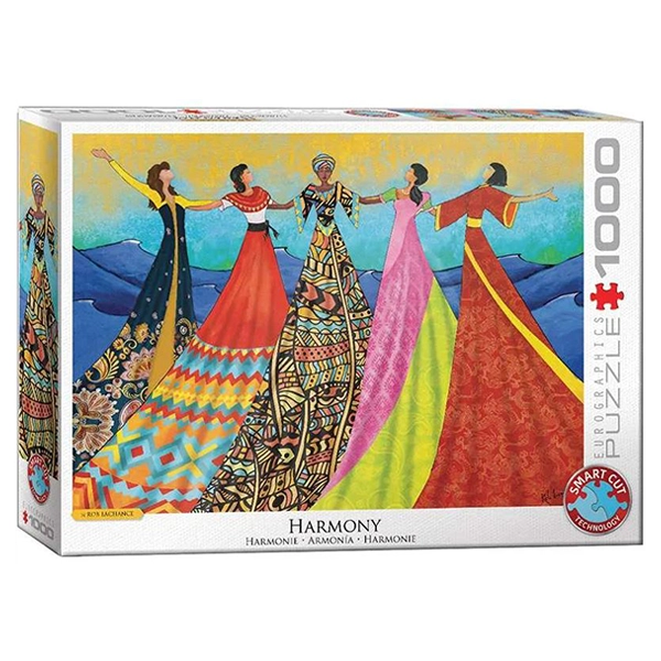 پازل 1000 تکه یوروگرافیکس Eurographics طرح هارمونی Harmony
