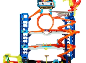 پیست گاراژ نهایی هات ویلز مدل Hot Wheels City Ultimate Garage از سری Let's Race 