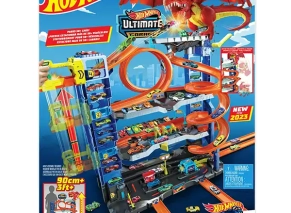 پیست گاراژ نهایی هات ویلز مدل Hot Wheels City Ultimate Garage از سری Let's Race 