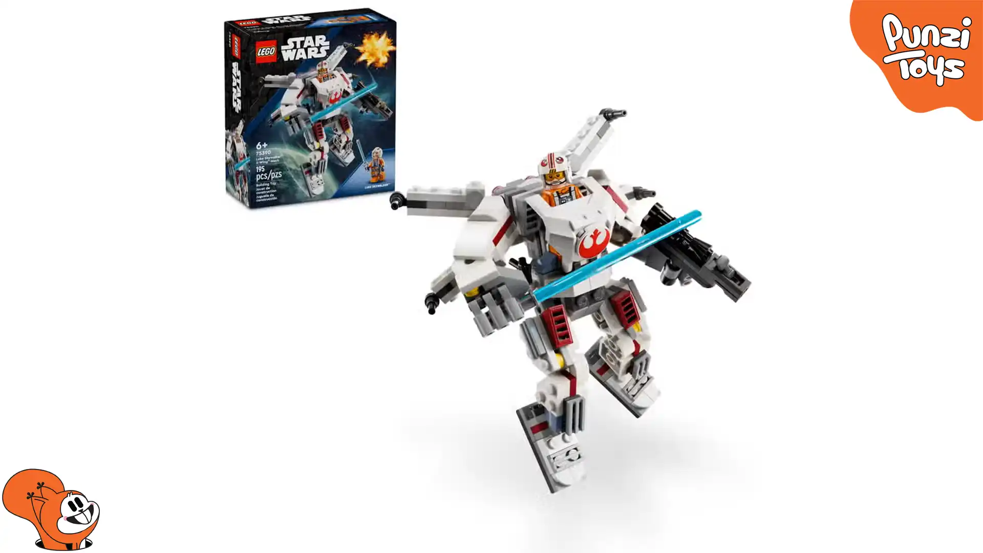 لگو استار وارز مدل 75390 جتپک X-Wing لوک اسکای واکر