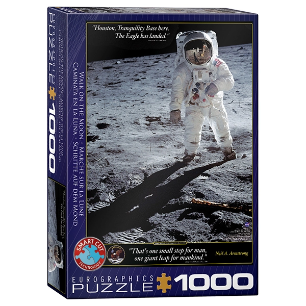 پازل 1000 تکه یوروگرافیکس Eurographics راه رفتن روی ماه Walk On The Moon