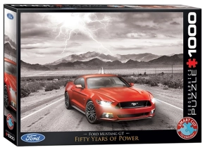 پازل 1000 تکه یوروگرافیکس Eurographics طرح فورد موستانگ جی‌تی Ford Mustang GT