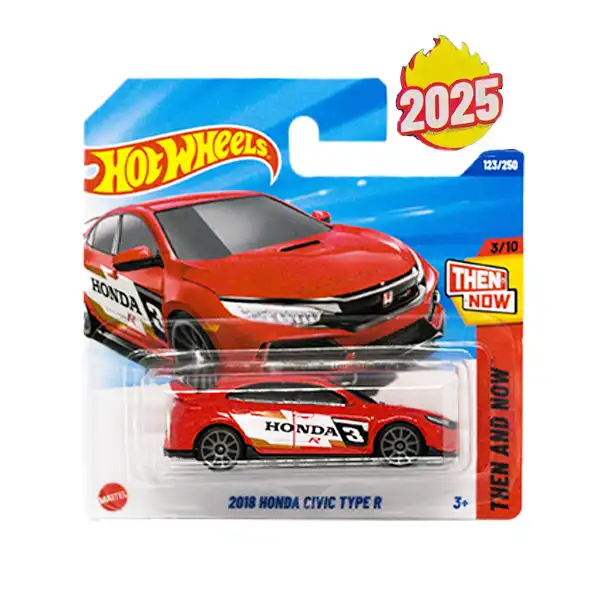 مدل فلزی و کلکسیونی هات ویلز Hot Wheels مدل 2018 Honda Civic Type R