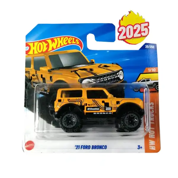 ماشین فلزی و کلکسیونی هات ویلز Hot Wheels مدل '21 Ford Bronco از سری Hot Trucks