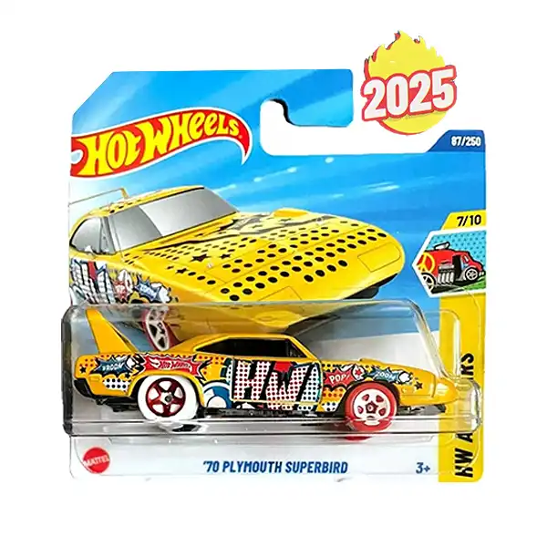 ماشین کلکسیونی فلزی هات ویلز Hot Wheels مدل '70 Plymouth Superbird