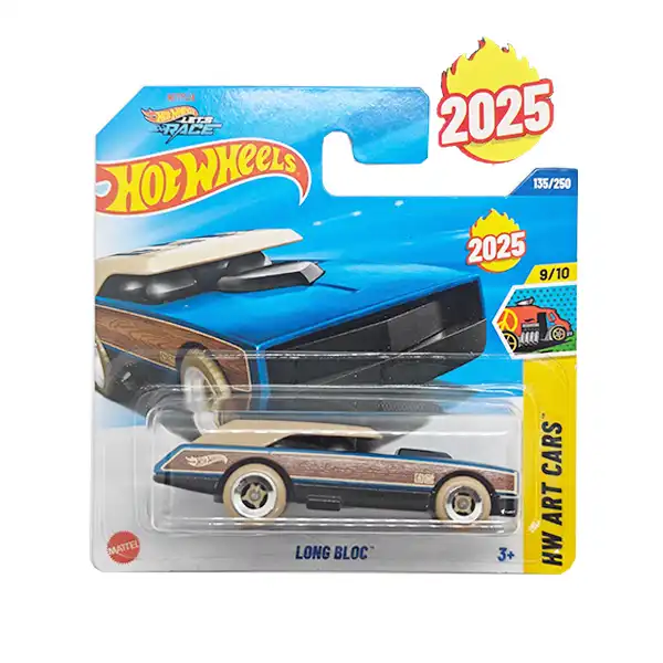 ماشین کلکسیونی فلزی هات ویلز Hot Wheels مدل LONG BLOC