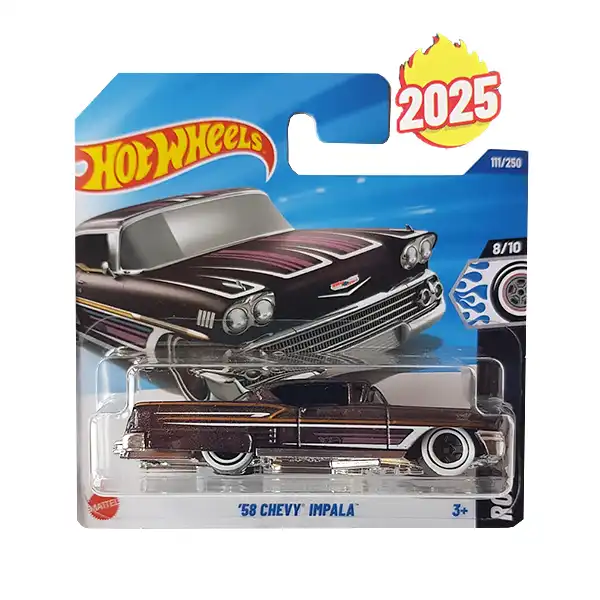 ماشین کلکسیونی فلزی هات ویلز Hot Wheels مدل '58 Chevy Impala