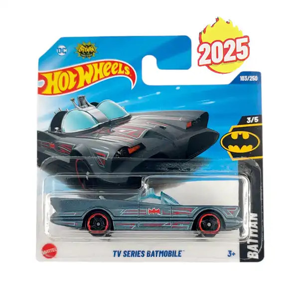 ماشین کلکسیونی فلزی هات ویلز Hot Wheels مدل TV Series Batmobile