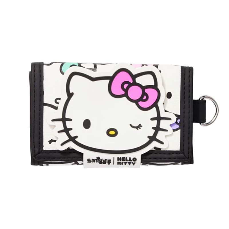 کیف پول بنددار اسمیگل Smiggle طرح هلو کیتی
