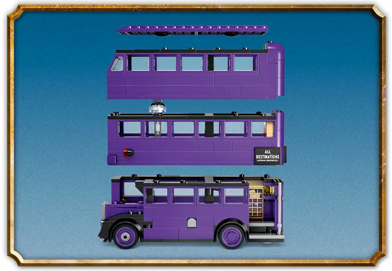 لگو هری پاتر مدل 76446 اتوبوس شوالیه Knight Bus Adventure