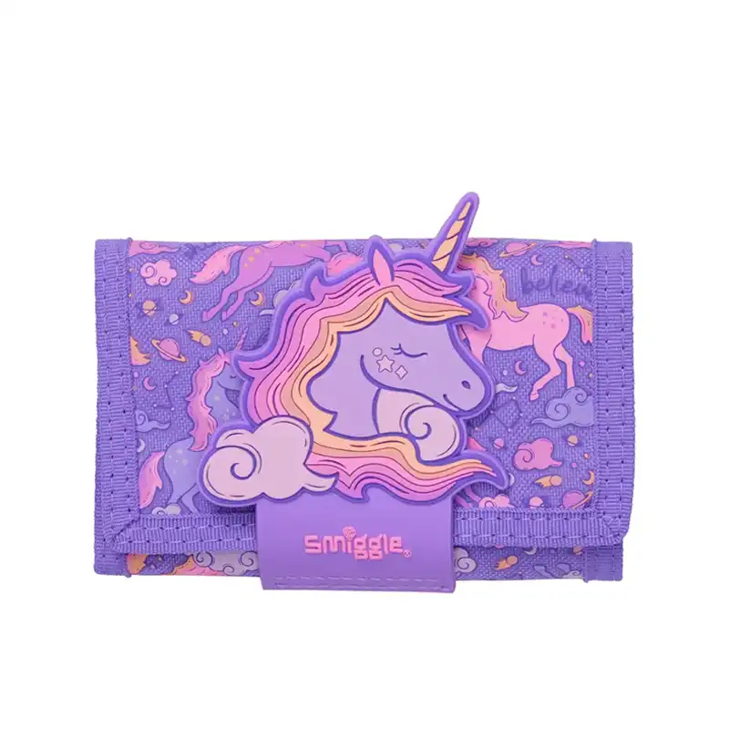 کیف پول Smiggle طرح یونی کورن بنفش
