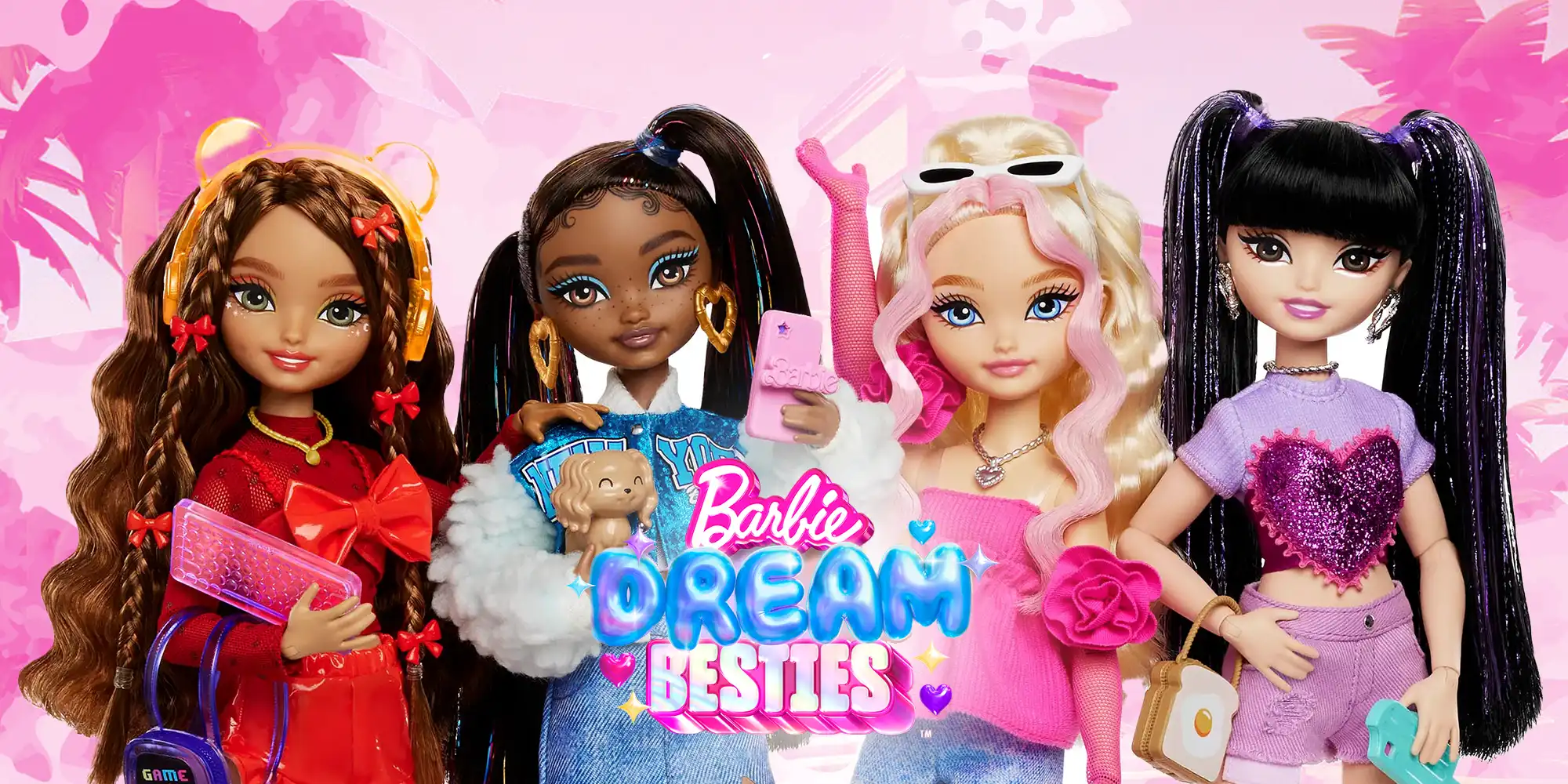 عروسک باربی دیزی جین سری Dream Besties